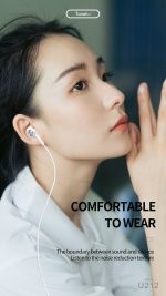 هندزفری سیمی تونک مدل U212 استریو HIFI سریGalaxy - Image 6