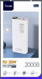 پاوربانک فست شارژ تونک مدل PH04 ظرفیت 20000MAH - Image 3
