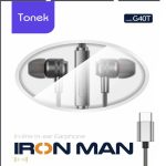 هندزفری سیمی Type-C تونک مدل G40T - Image 3